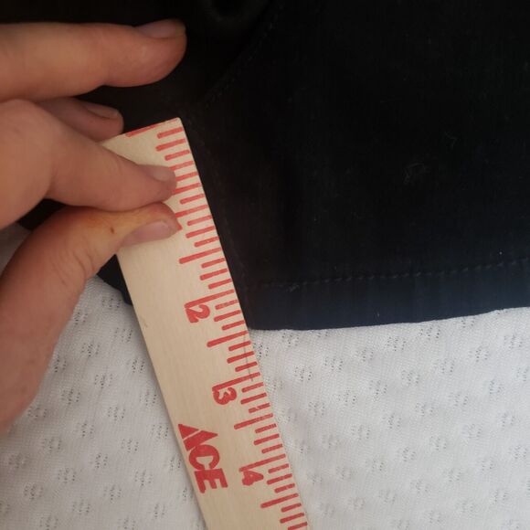 Wild Fable Highest Rise Denim Size 4 27" Waist Black Shorts with 2.5 inseam - Picture 5 of 13